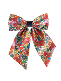LIBERTY FABRIC SAILOR BOW HAIR CLIPS