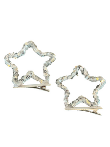 MINI DUO STARS BARRETTES
