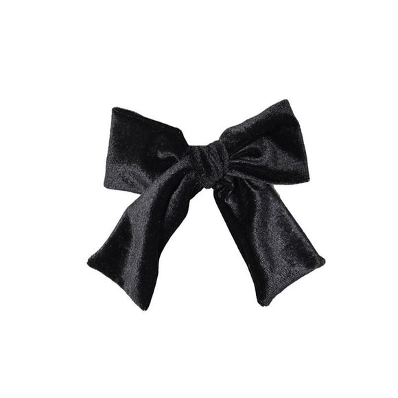 SILK VELVET MAXI BOW CLIPS