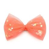 TULLE SEQUIN MAXI BOW CLIPS