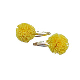 TULLE POMPOM DUO CLIPS