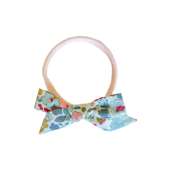 LIBERTY FABRIC PIGTAIL HAIRBAND