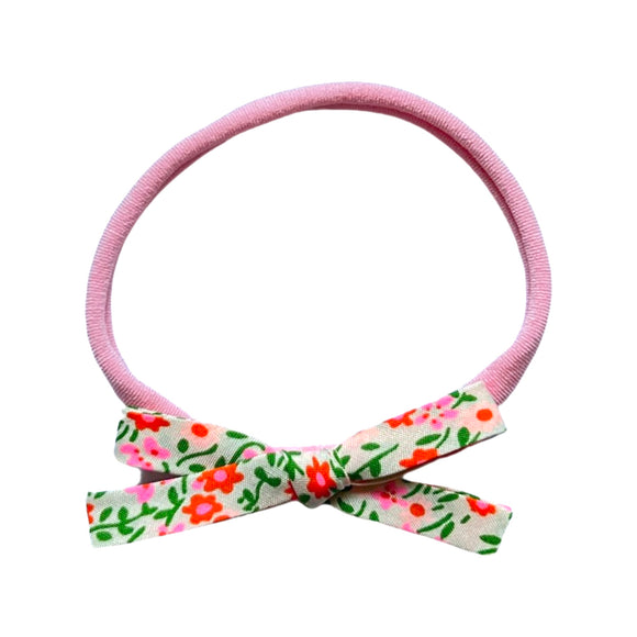 PETIT PAN FABRIC PIGTAIL BABY HAIRBAND